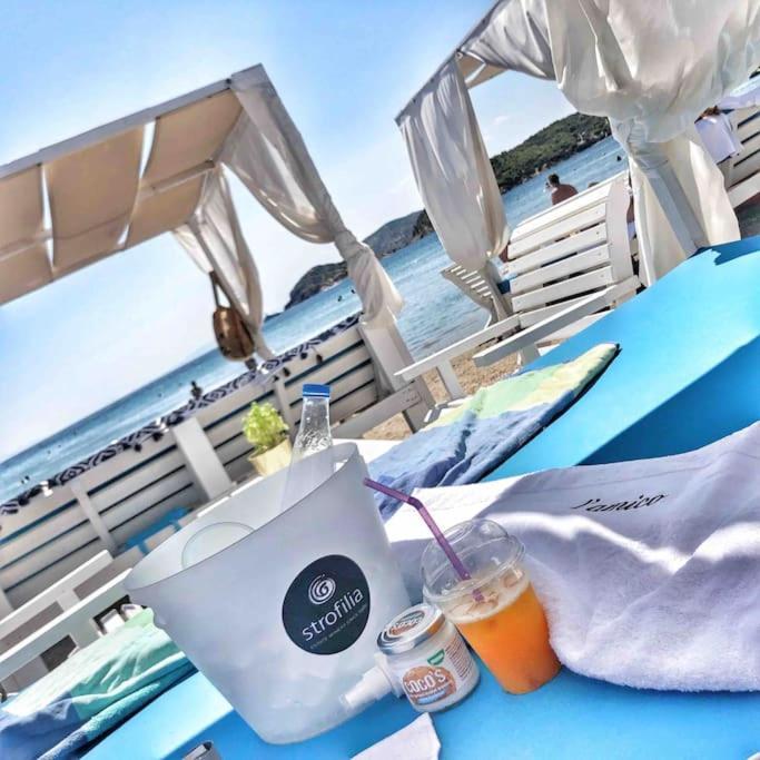 Riviera Beach, Seaside Spacious Apt. Anavyssos Exterior foto